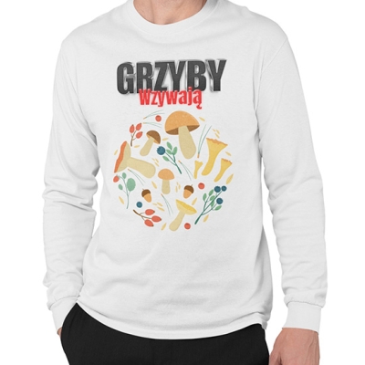 LONGSLEEVE grzybowa GRZYBY WZYWAJĄ